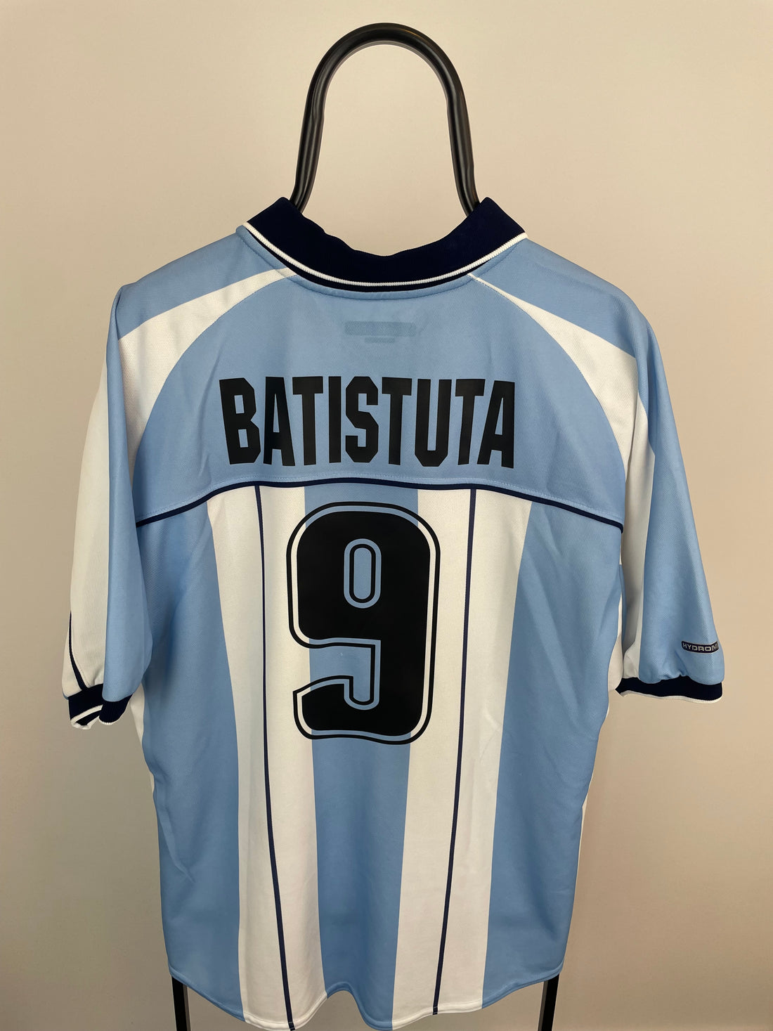 Gabriel Omar Batistuta Argentina 00/01 hjemmebanetrøje - XL