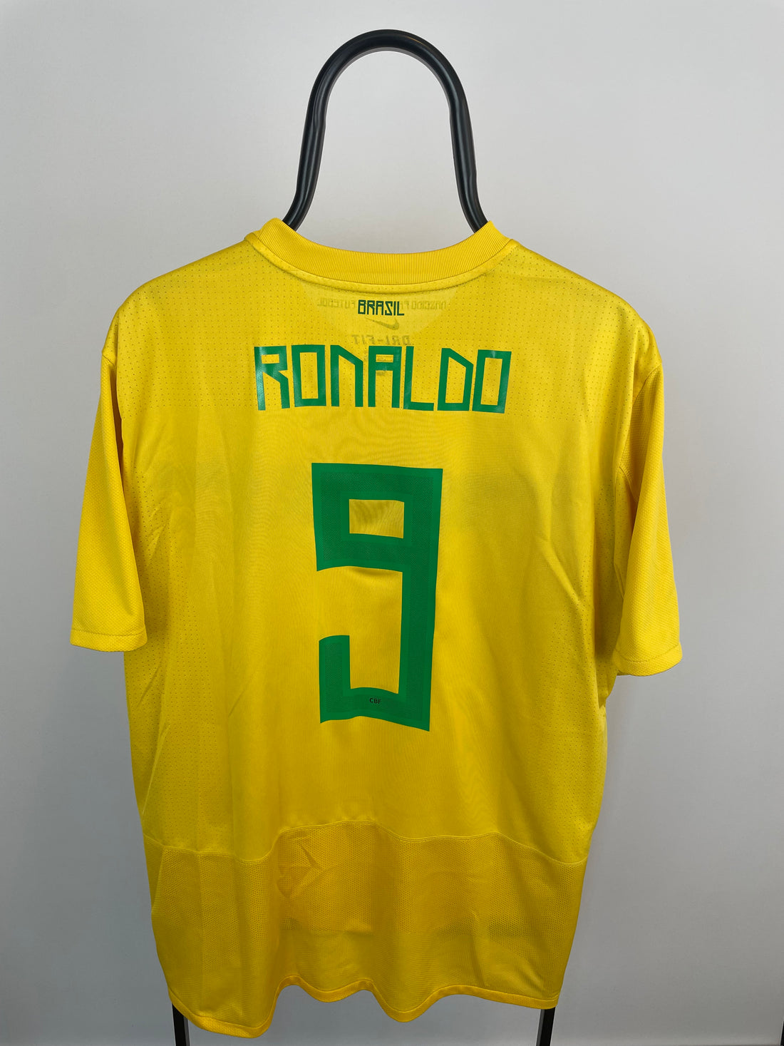 Ronaldo Brasilien 10/11 hjemmebanetrøje - XL