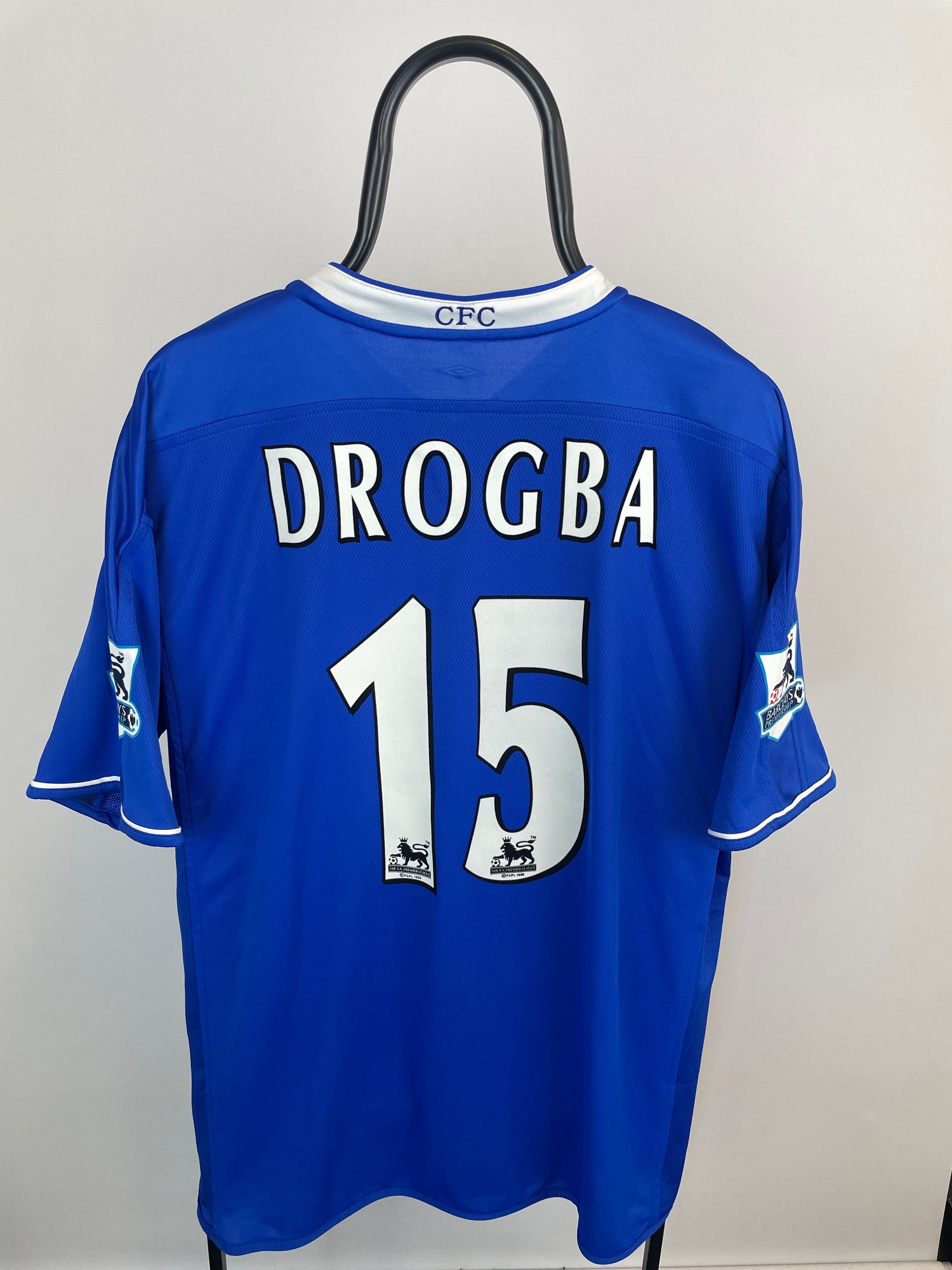 Didier Drogba Chelsea 01/03 hjemmebanetrøje - XL