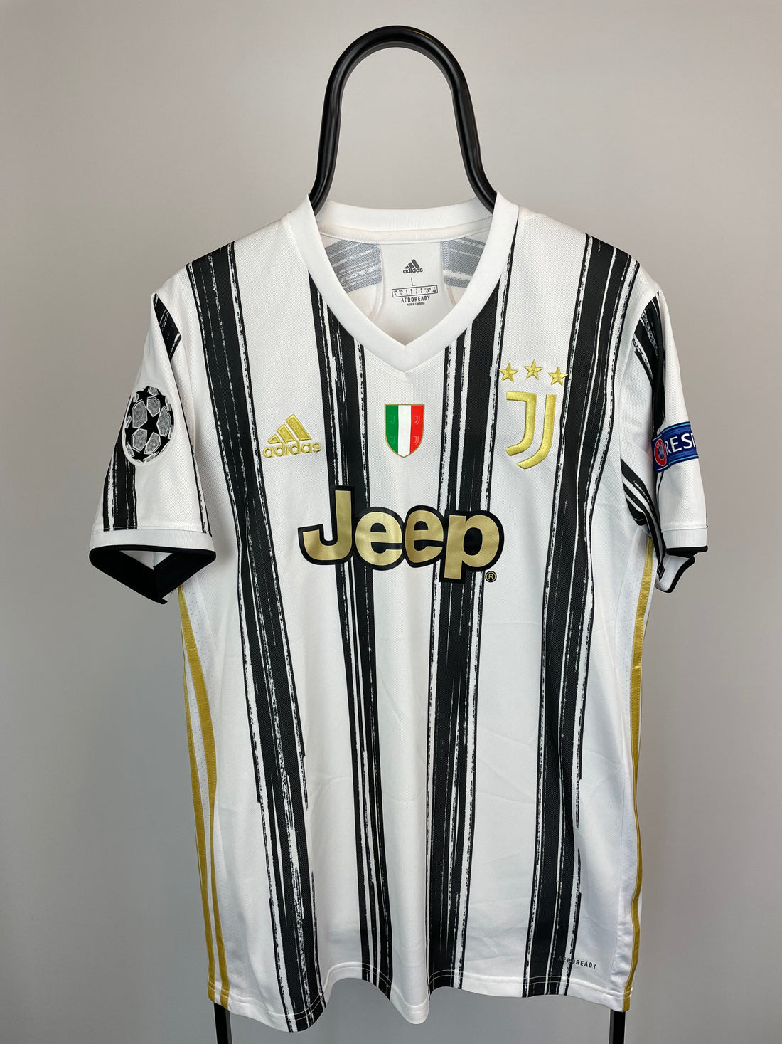 Cristiano Ronaldo Juventus 20/21 hjemmebanetrøje - L