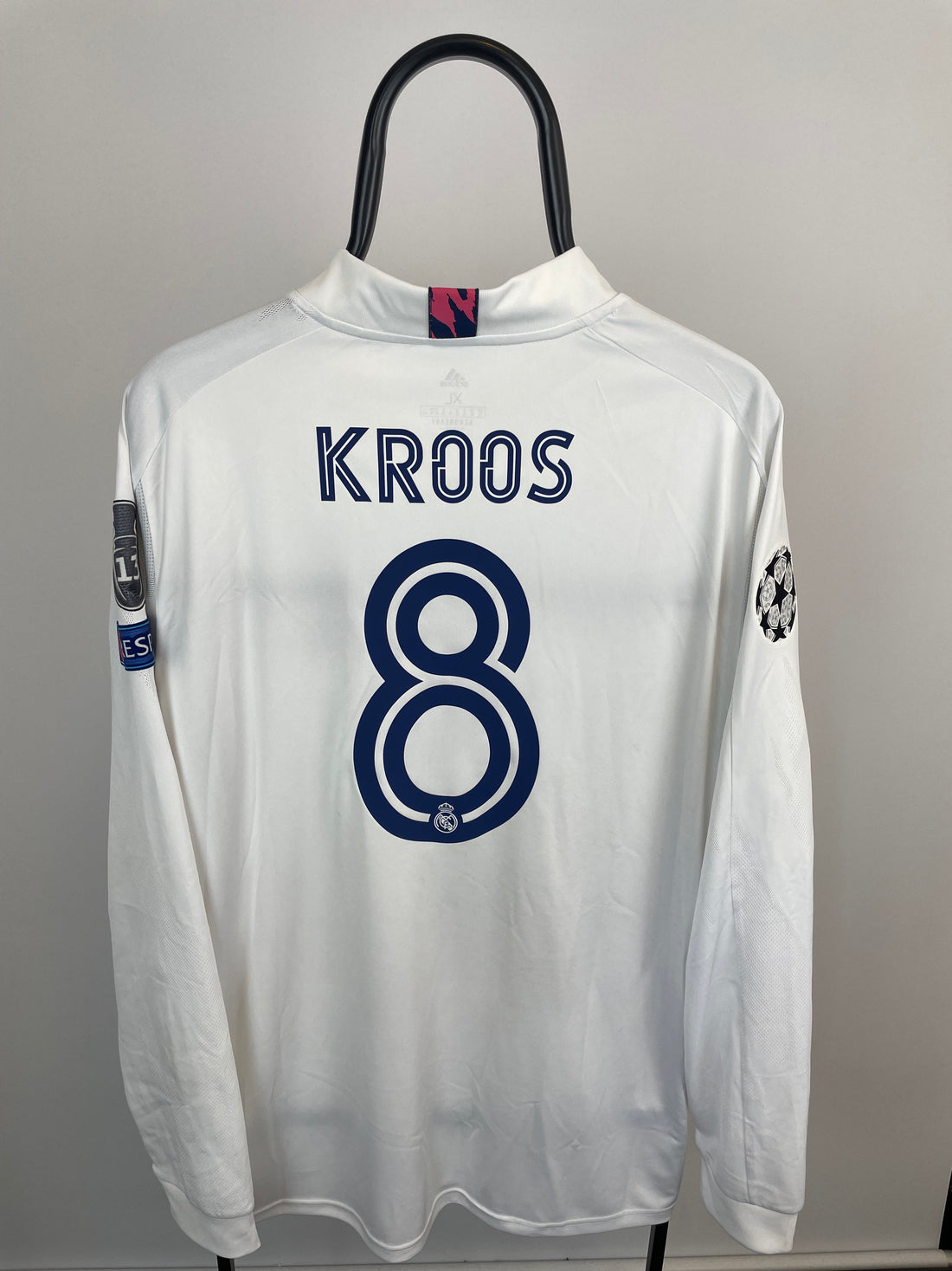 Toni Kroos Real Madrid 20/21 langærmet hjemmebanetrøje - XL