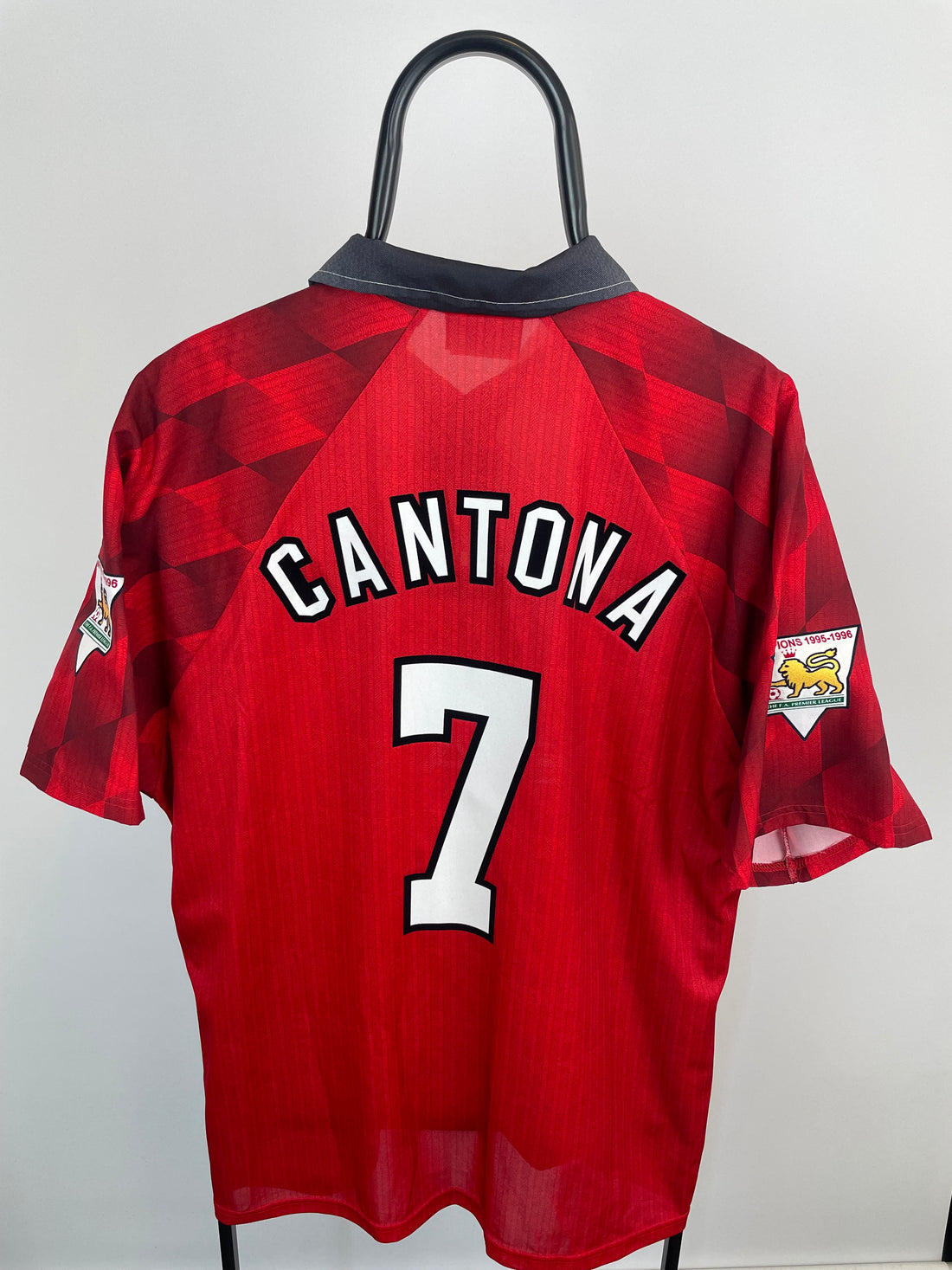 Eric Cantona Manchester United 96/97 hjemmebanetrøje - XL