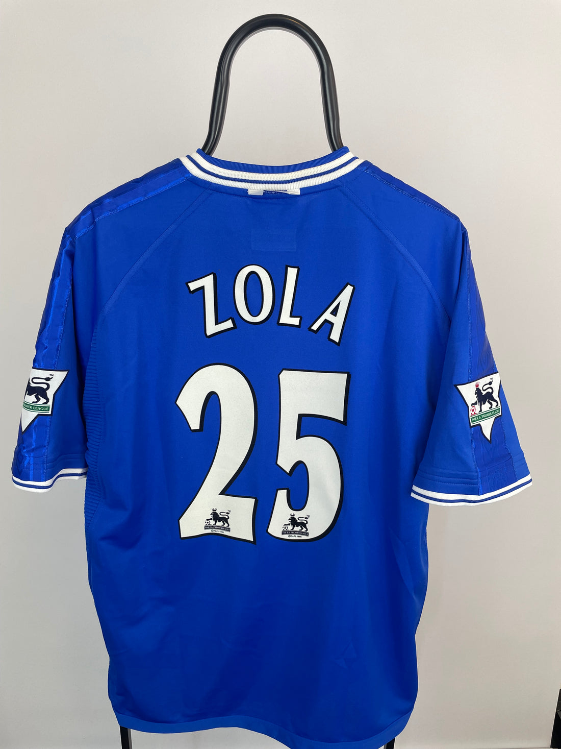 Gianfranco Zola Chelsea 99/01 hjemmebanetrøje - XL