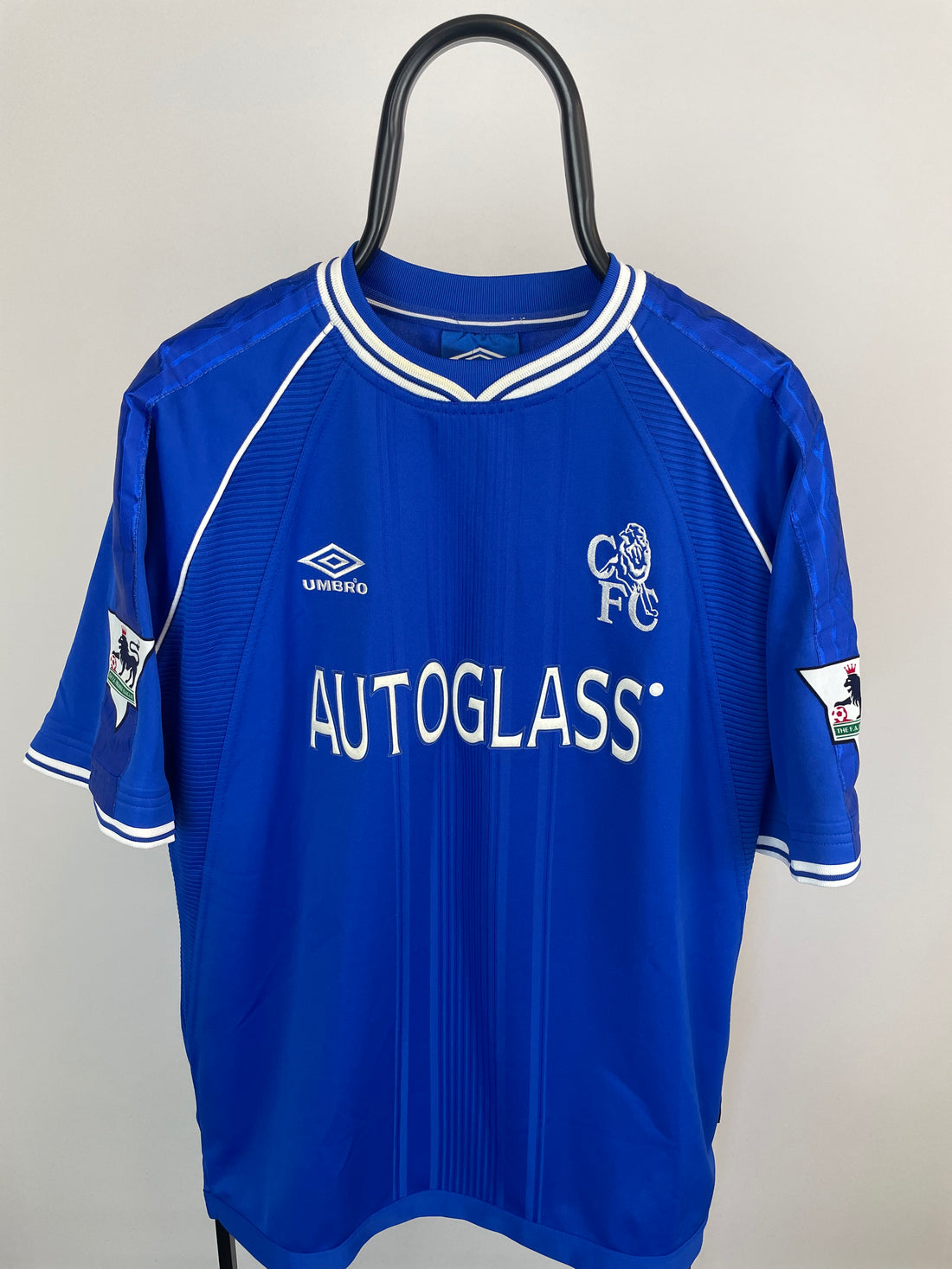 Gianfranco Zola Chelsea 99/01 hjemmebanetrøje - XL