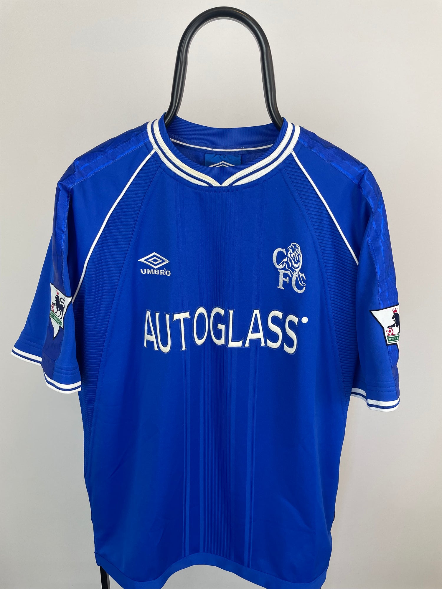 Gianfranco Zola Chelsea 99/01 hjemmebanetrøje - XL