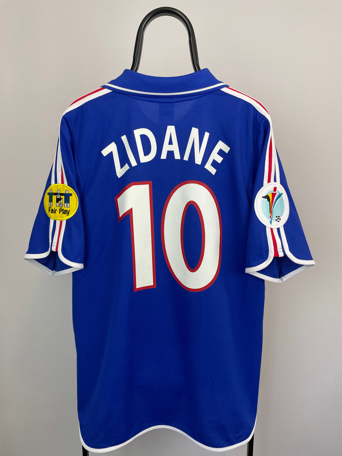 Zinedine Zidane Frankrig 00/02 hjemmebanetrøje - XL