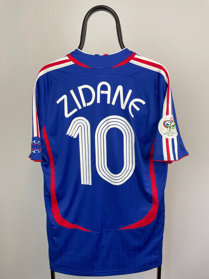 Zinedine Zidane Frankrig 06/08 hjemmebanetrøje - L