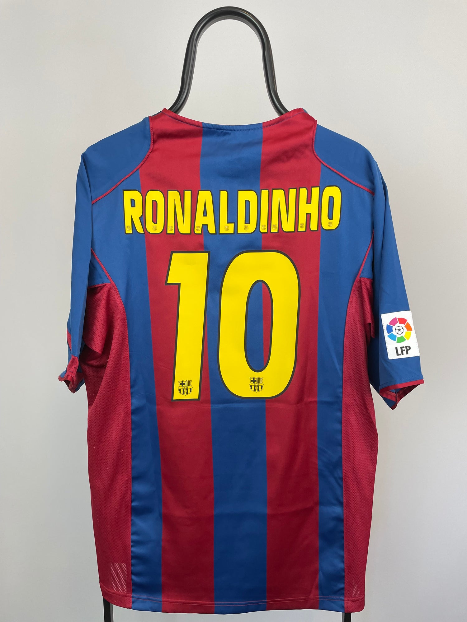 Ronaldinho FC Barcelona 04/05 hjemmebanetrøje - XL