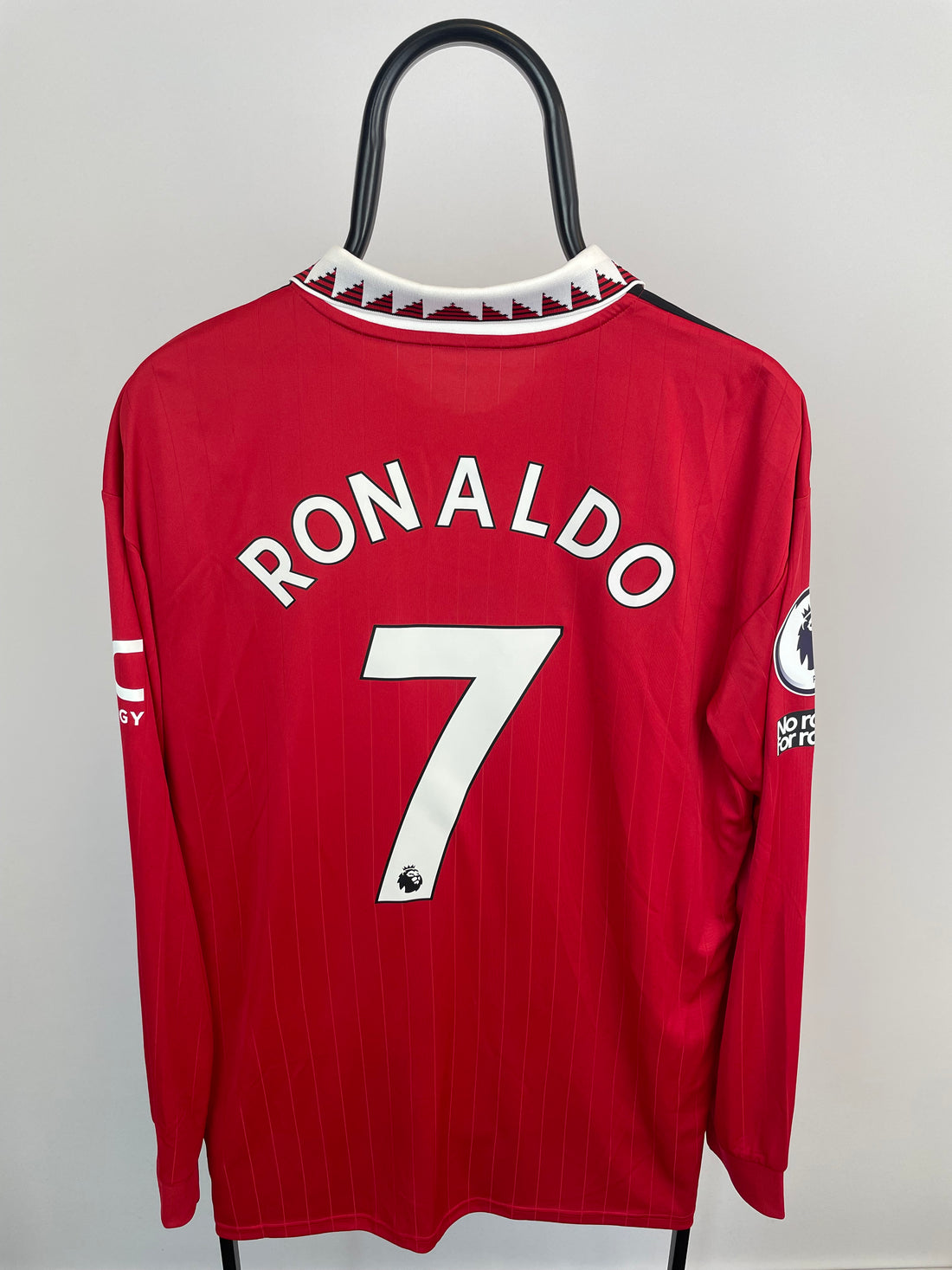 Cristiano Ronaldo Manchester United 22/23 langærmet hjemmebanetrøje - L