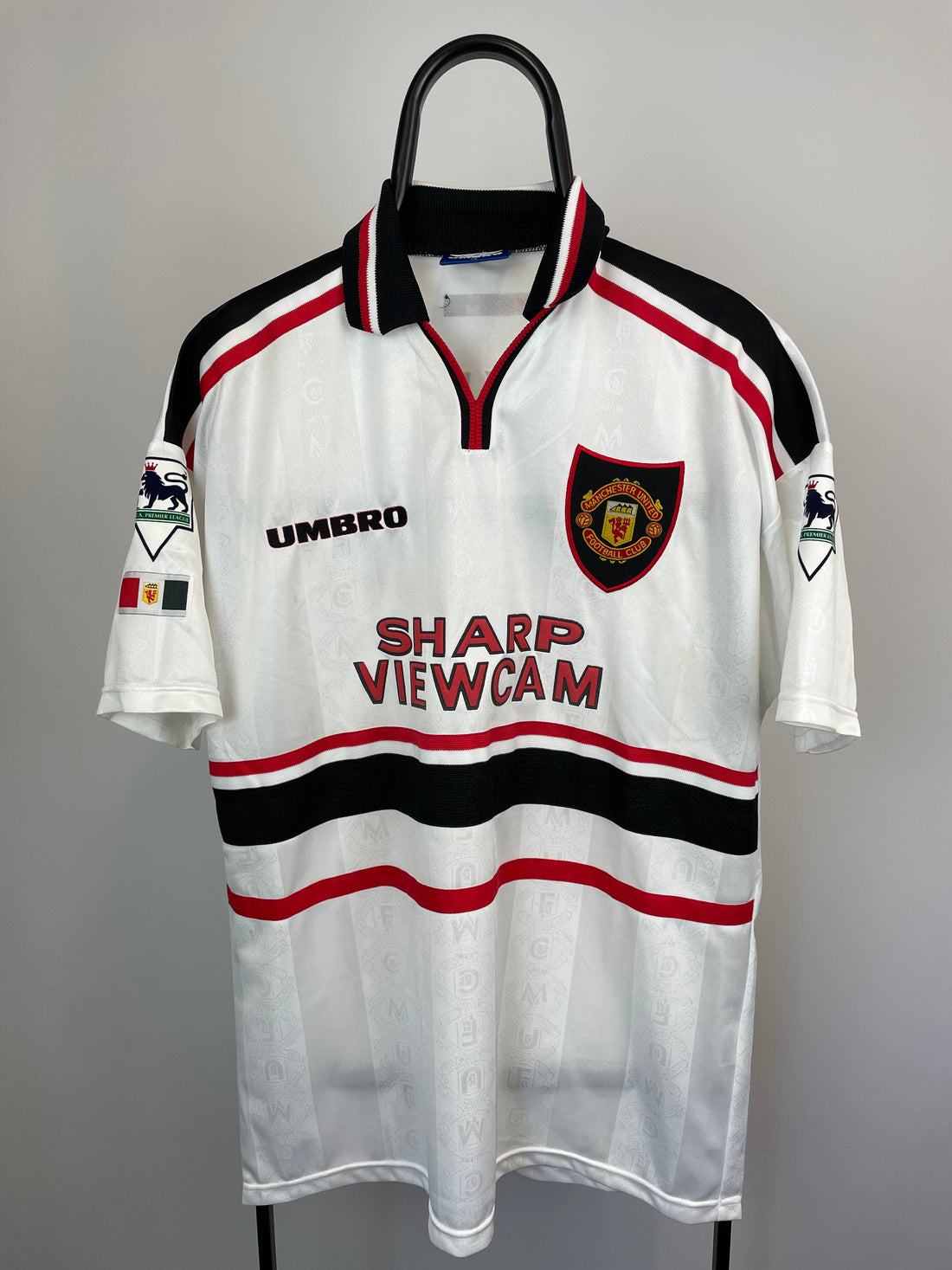 David Beckham Manchester United 97/99 udebanetrøje - XL