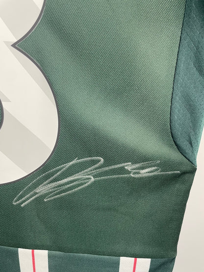 Bruno Fernandes Manchester United SIGNERET 23/24 udebanetrøje - S