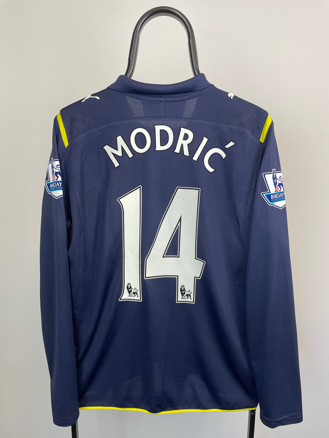 Luka Modric Tottenham Hotspur 09/10 langærmet udebanetrøje - L