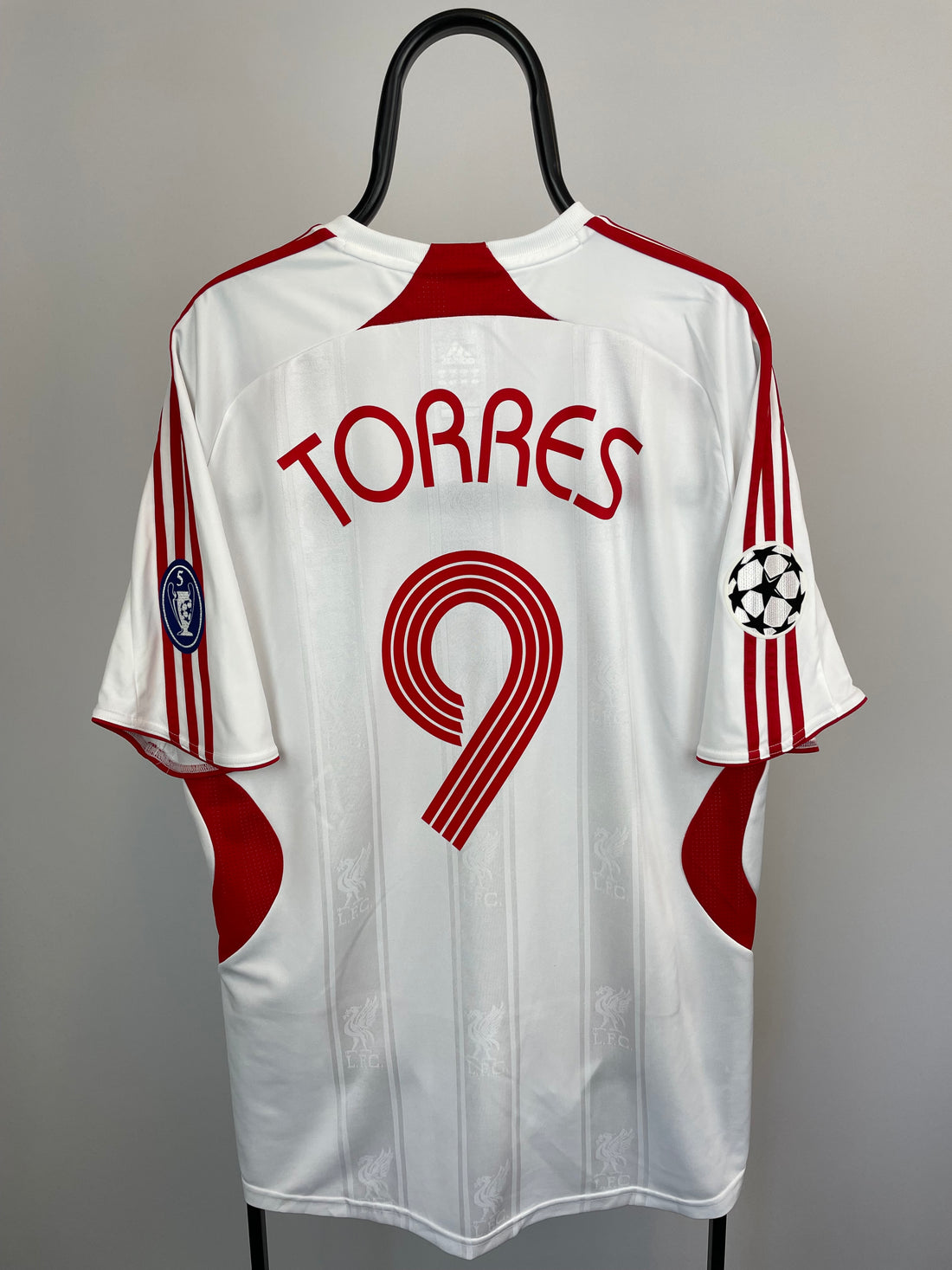 Fernando Torres Liverpool 07/08 udebanetrøje - XL