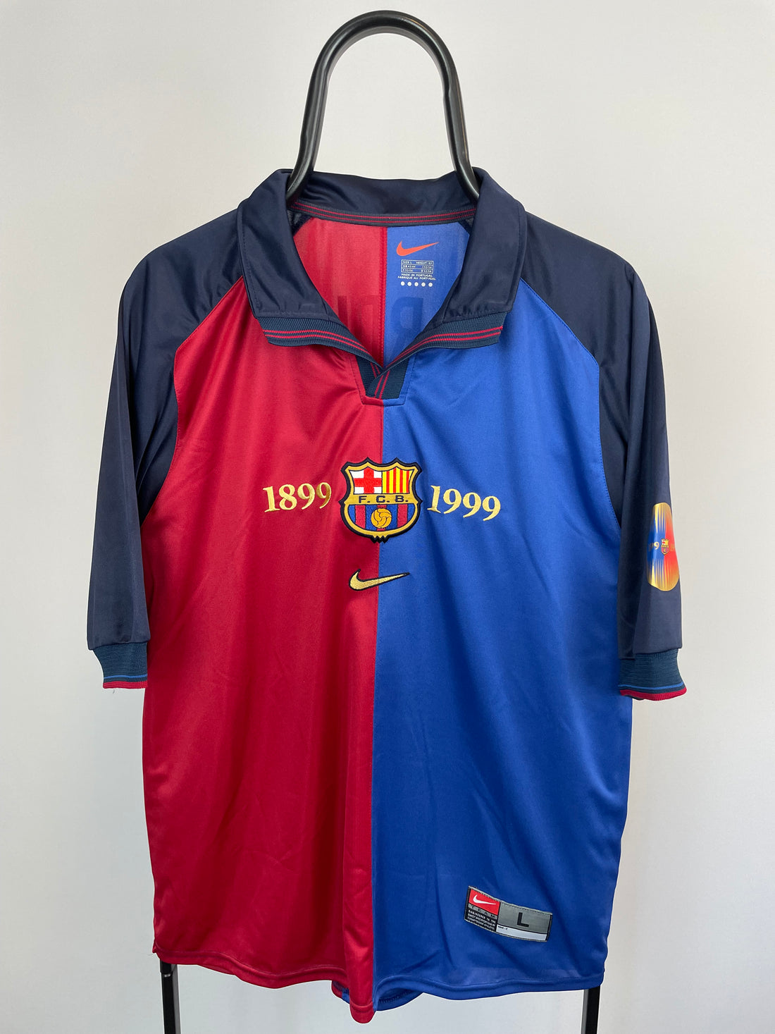 Pep Guardiola FC Barcelona 99/00 hjemmebanetrøje - L