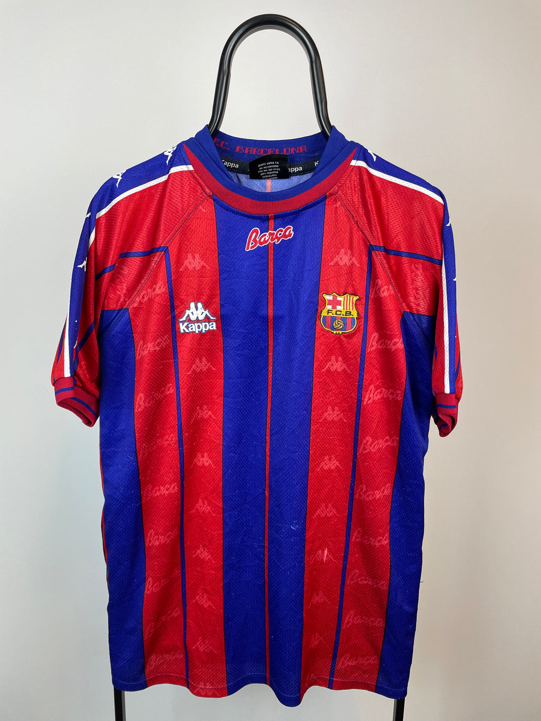 Rivaldo Barcelona 97/98 hjemmebanetrøje - XL