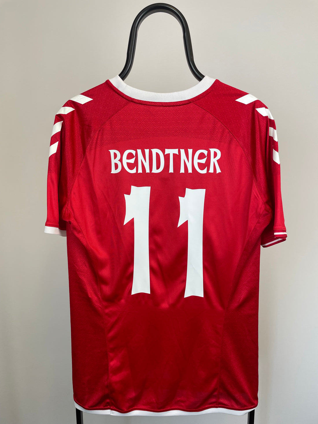 Nicklas Bendtner Danmark 16/17 hjemmebanetrøje - L