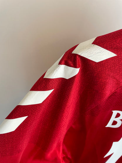 Nicklas Bendtner Danmark 16/17 hjemmebanetrøje - L