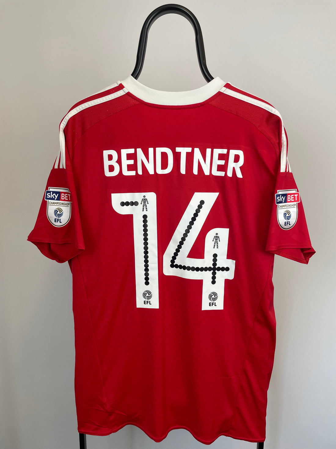 Nicklas Bendtner Nottingham Forrest 16/17 hjemmebanetrøje - XL