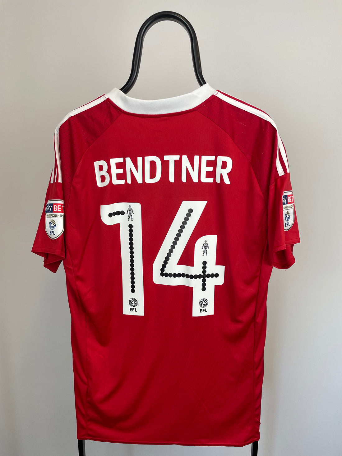 Nicklas Bendtner Nottingham Forrest 16/17 hjemmebanetrøje - XL