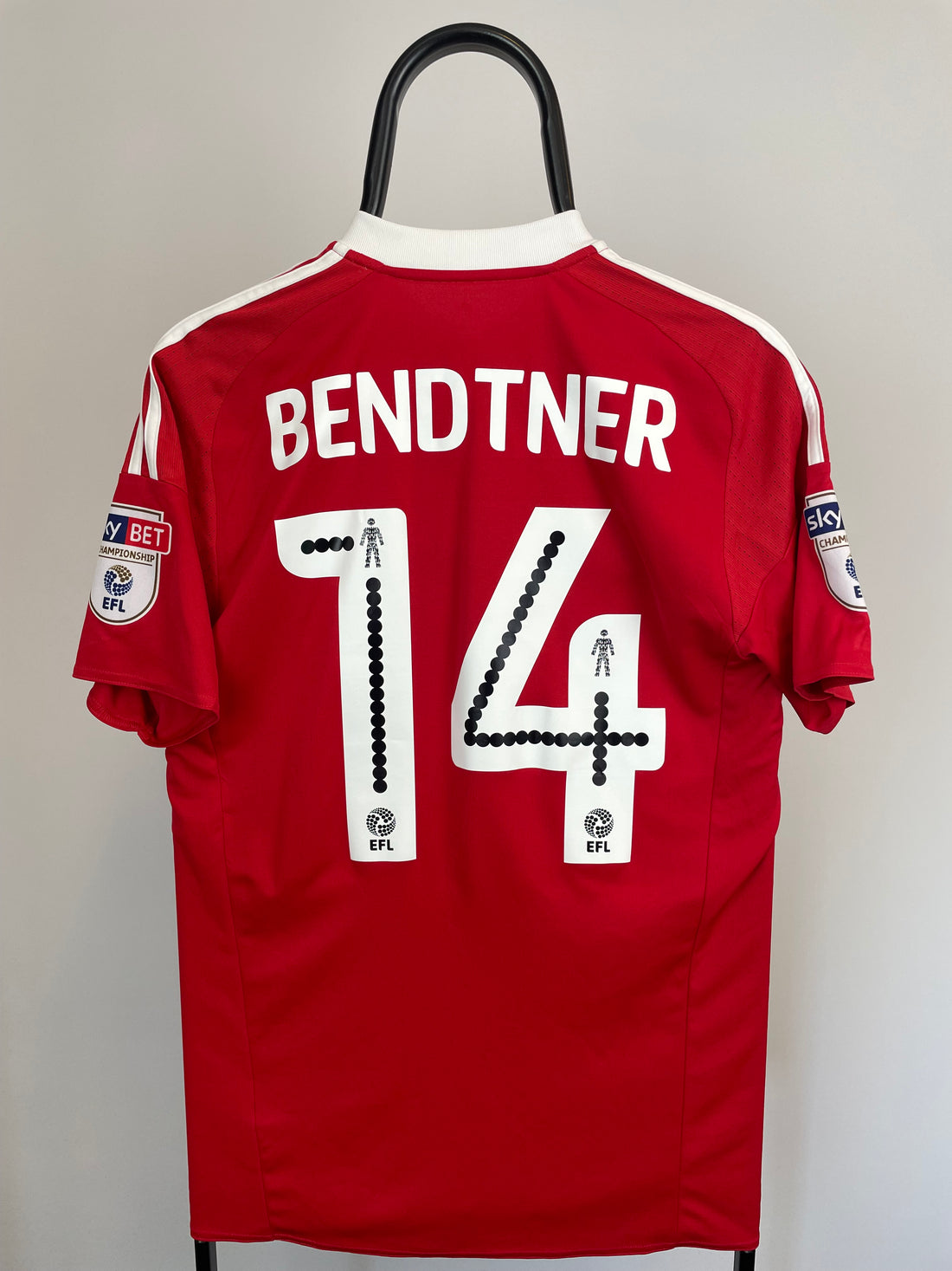 Nicklas Bendtner Nottingham Forrest 16/17 hjemmebanetrøje - M