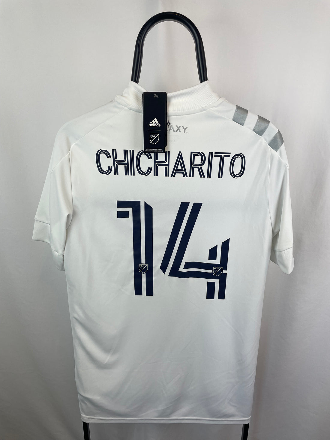 Javier Chicharito LA Galaxy Jersey 20-21 Adult Small White Adidas