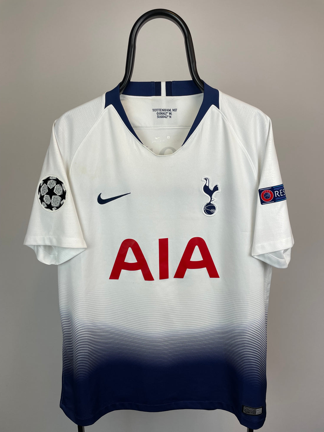 Son Heung-Min Tottenham Hotspur 18/19 hjemmebanetrøje - L