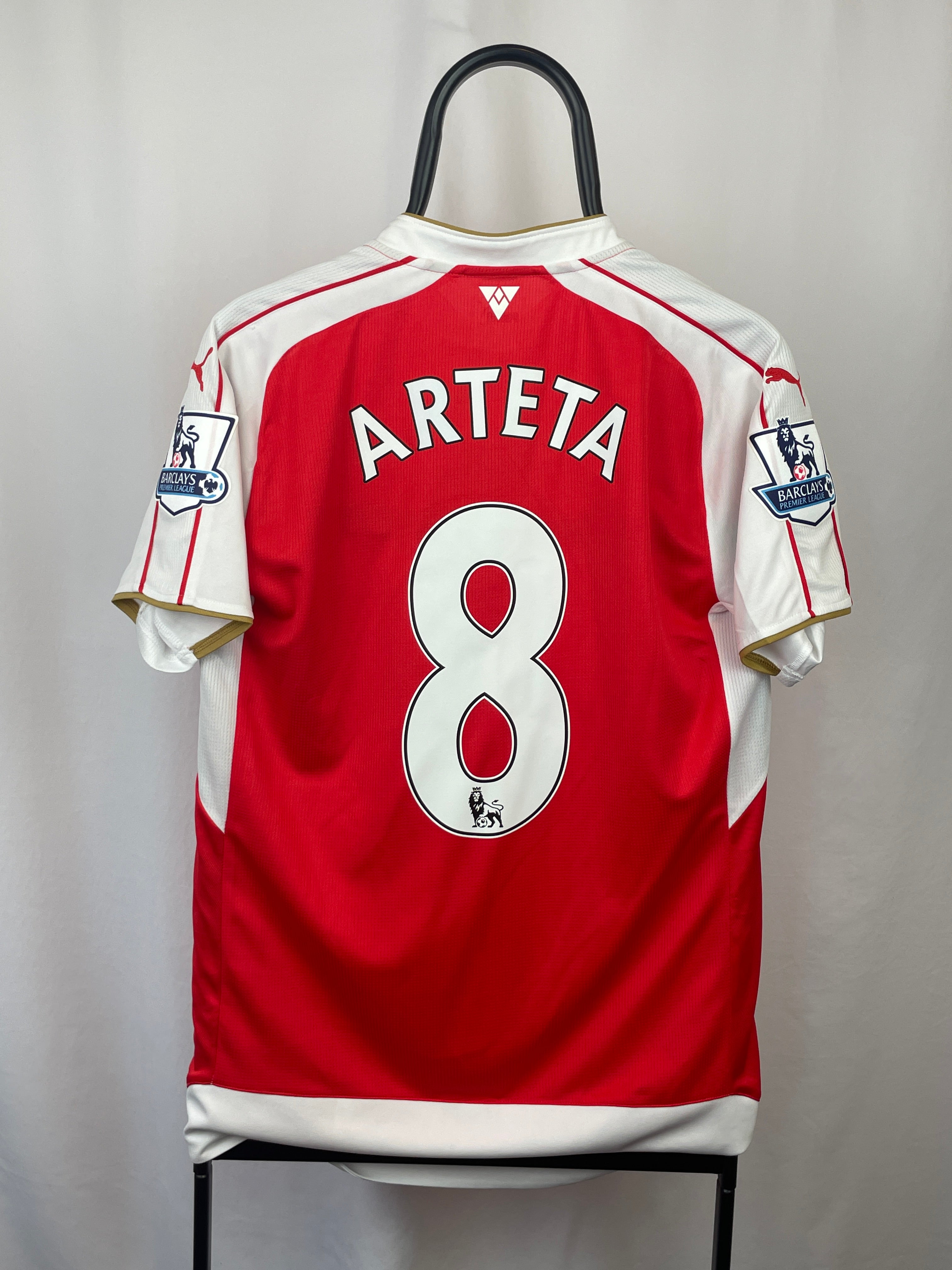 Mikel Arteta Arsenal 15/16 hjemmebanetrøje - M