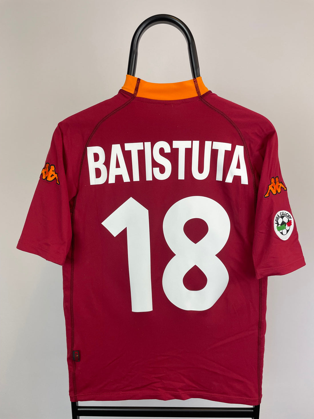 Gabriel Batistuta AS Roma 00/01 hjemmebanetrøje - M