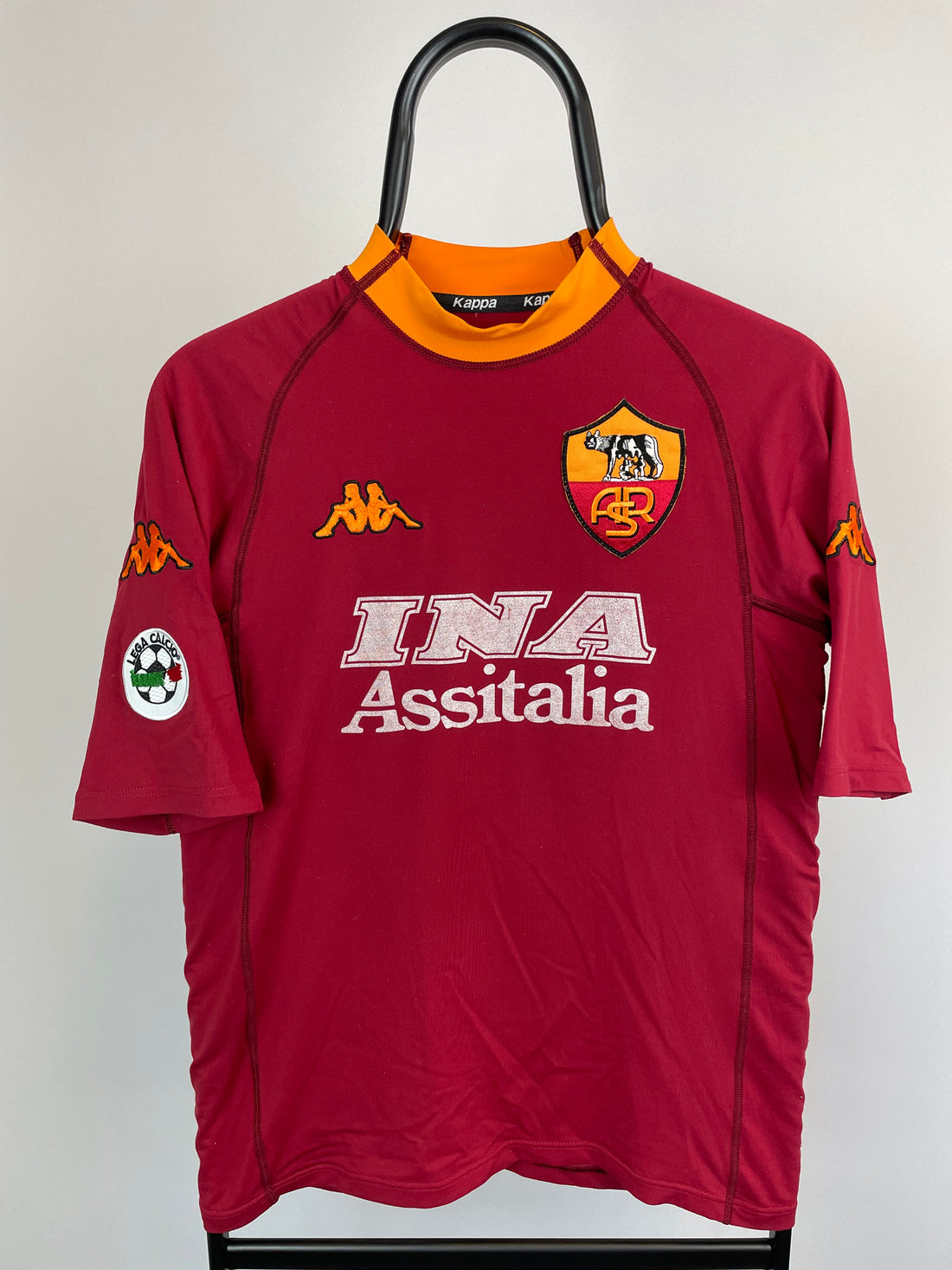 Gabriel Batistuta AS Roma 00/01 hjemmebanetrøje - M