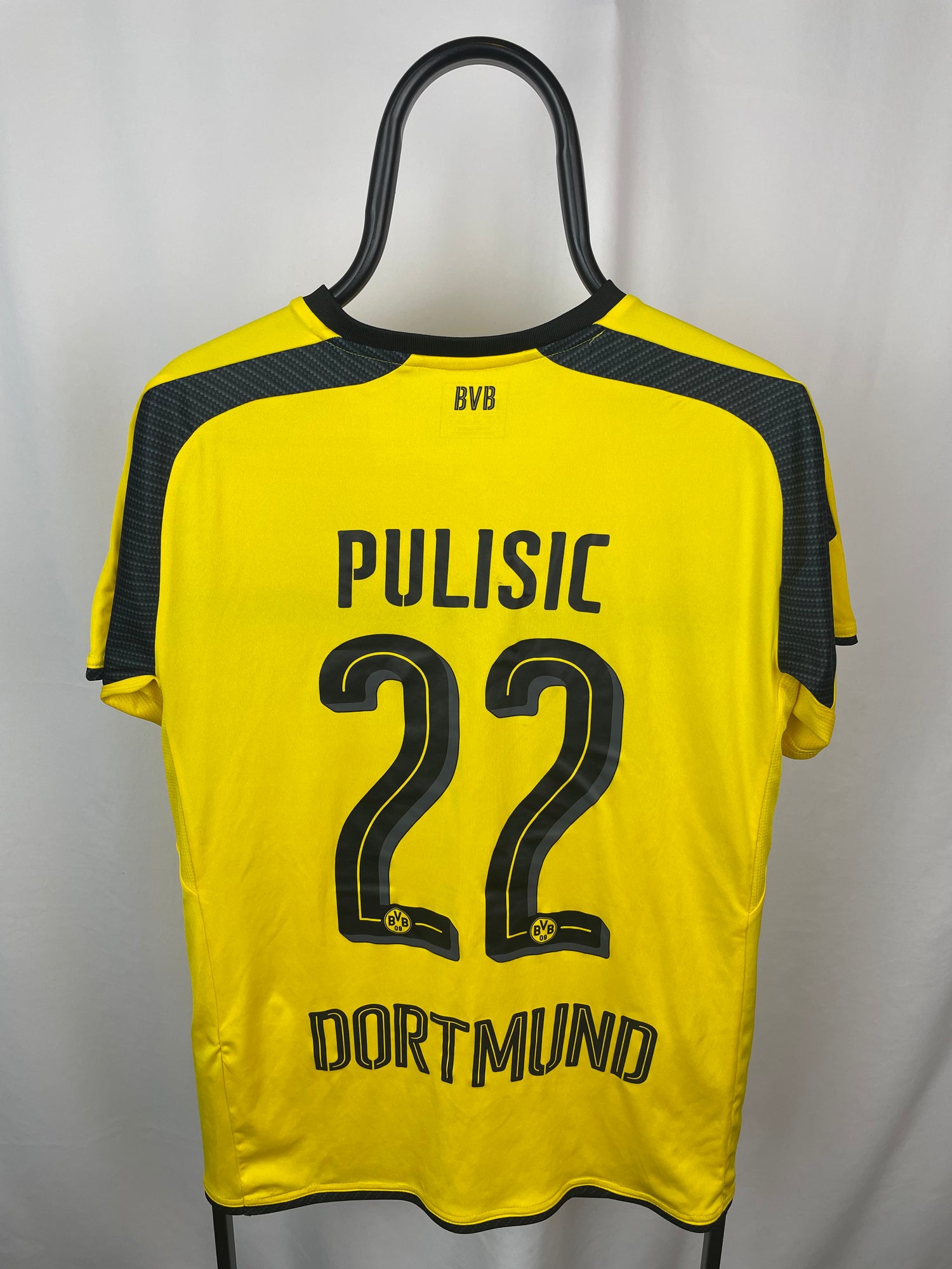 Christian Pulisic Dortmund 16/17 hjemmebanetrøje - M