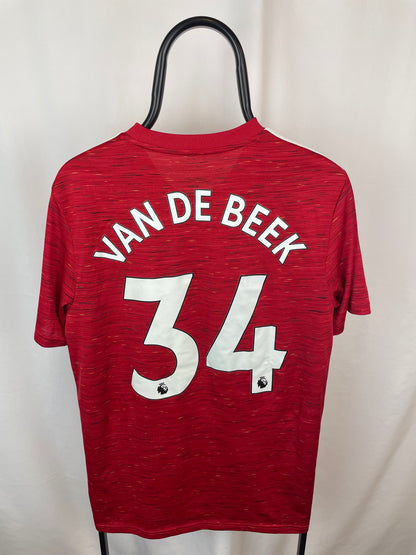 Donny Van De Beek Manchester United 20/21 hjemmebanetrøje - L