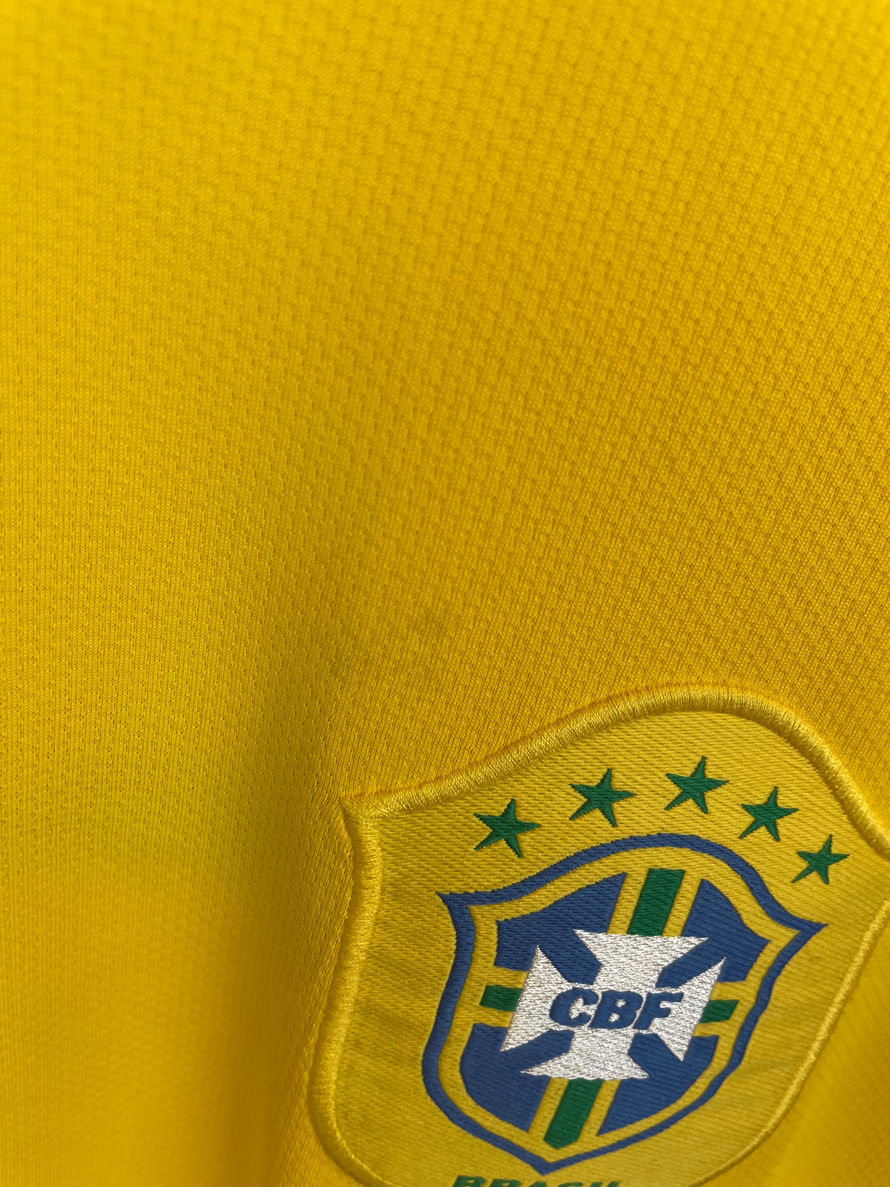 Brasilien 08/10 hjemmebanetrøje - S