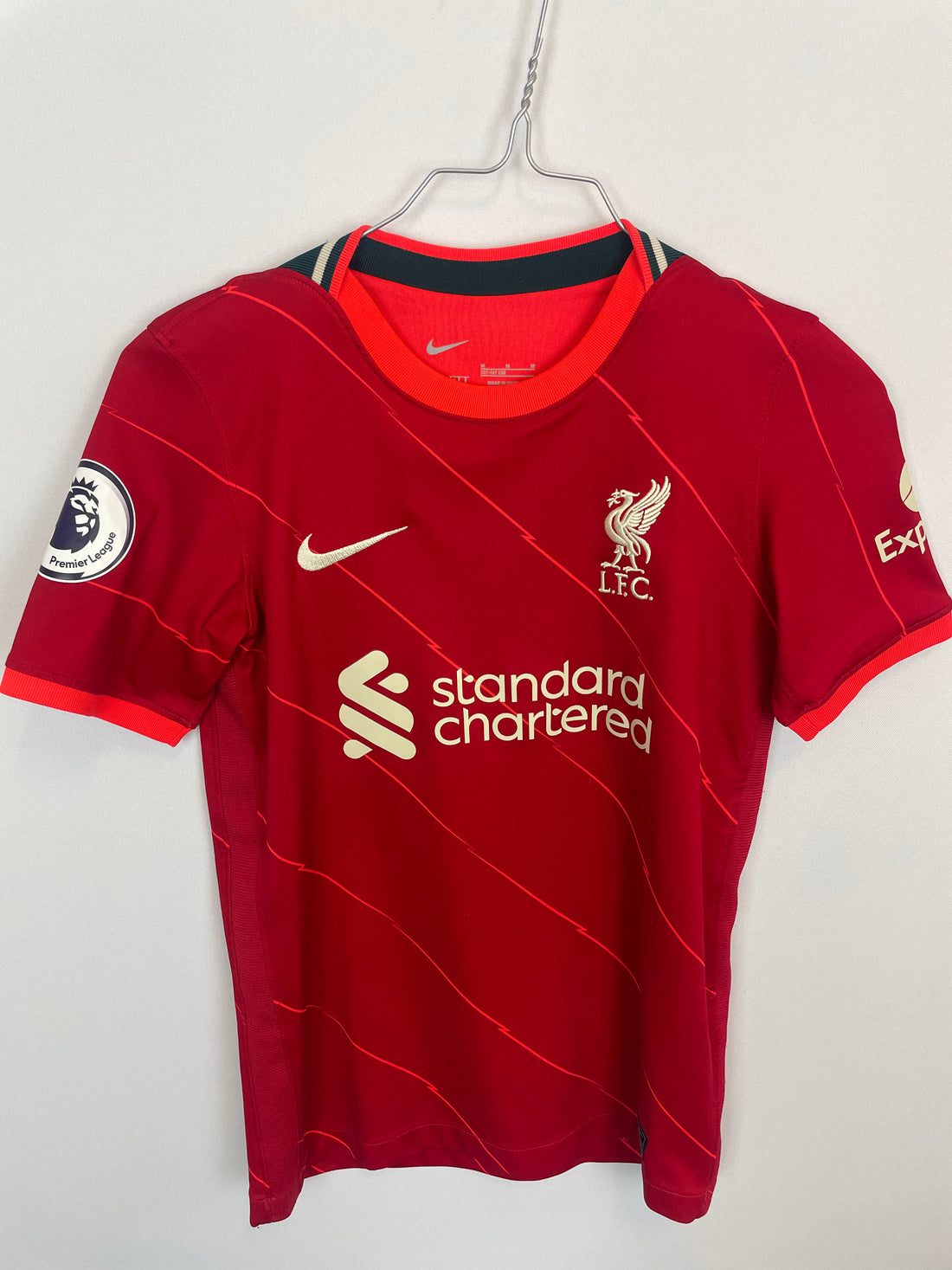 Virgil van Dijk Liverpool 21/22 hjemmebanetrøje - 12/13 år