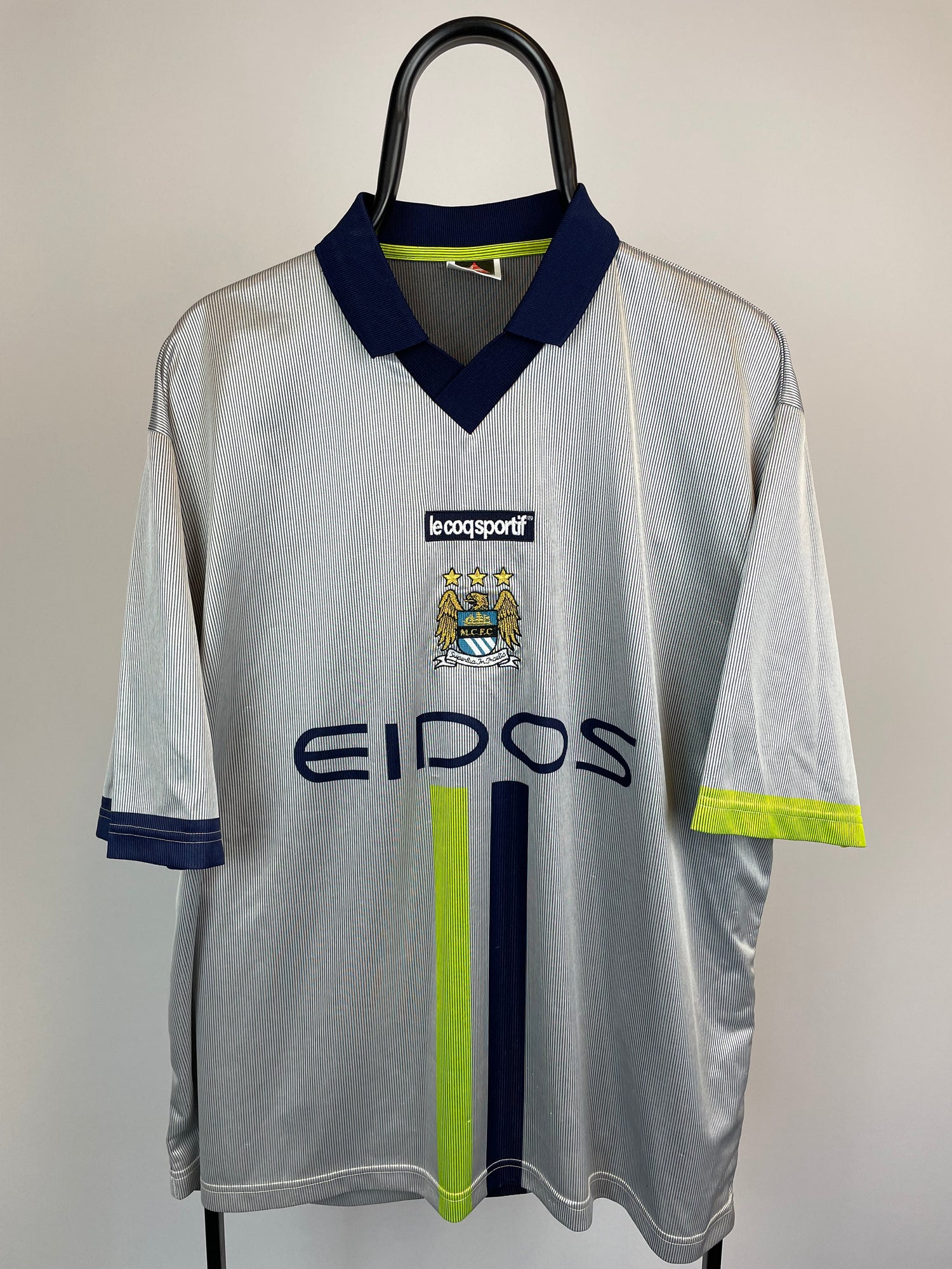 Manchester City 00/02 udebanetrøje - XL