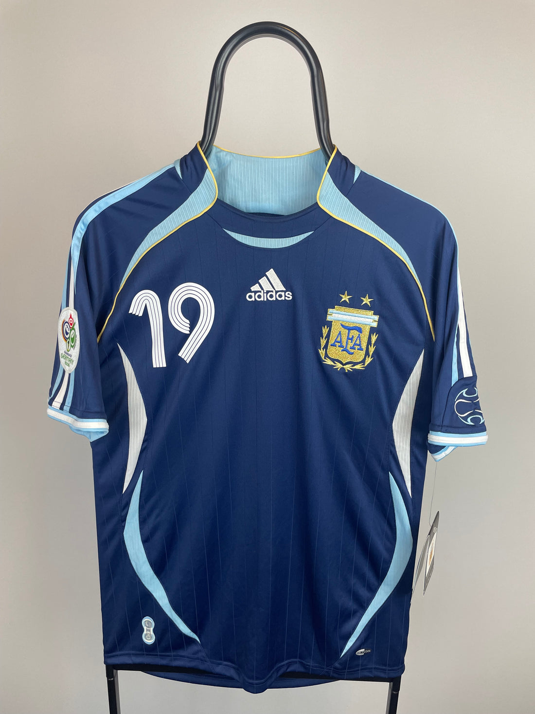 Lionel Messi Argentina 06/08 udebanetrøje - S