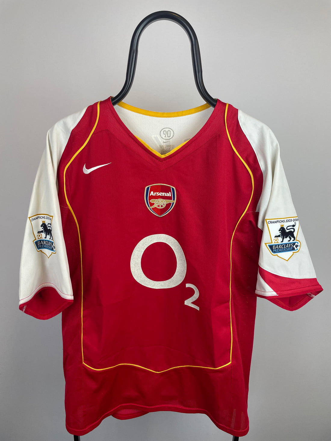 Dennis Bergkamp Arsenal 04/05 hjemmebanetrøje - L