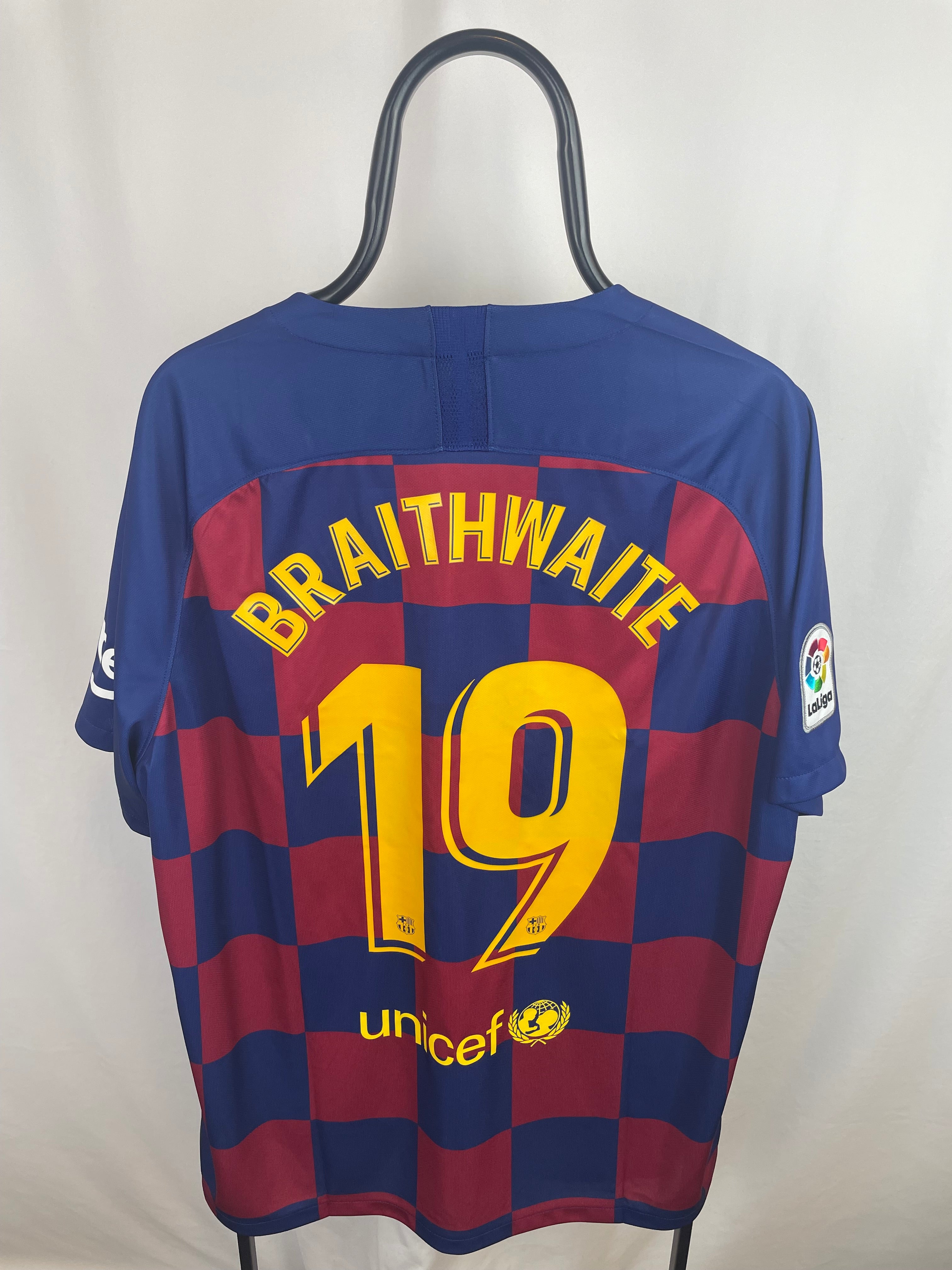 Martin Braithwaite Barcelona 19/20 hjemmebanetrøje - XXL