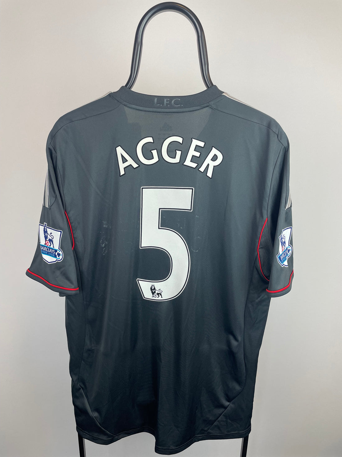 Daniel Agger Liverpool 11/12 udebanetrøje - L