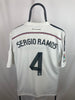 Sergio Ramos Real Madrid 14/15 hjemmebanetrøje - L