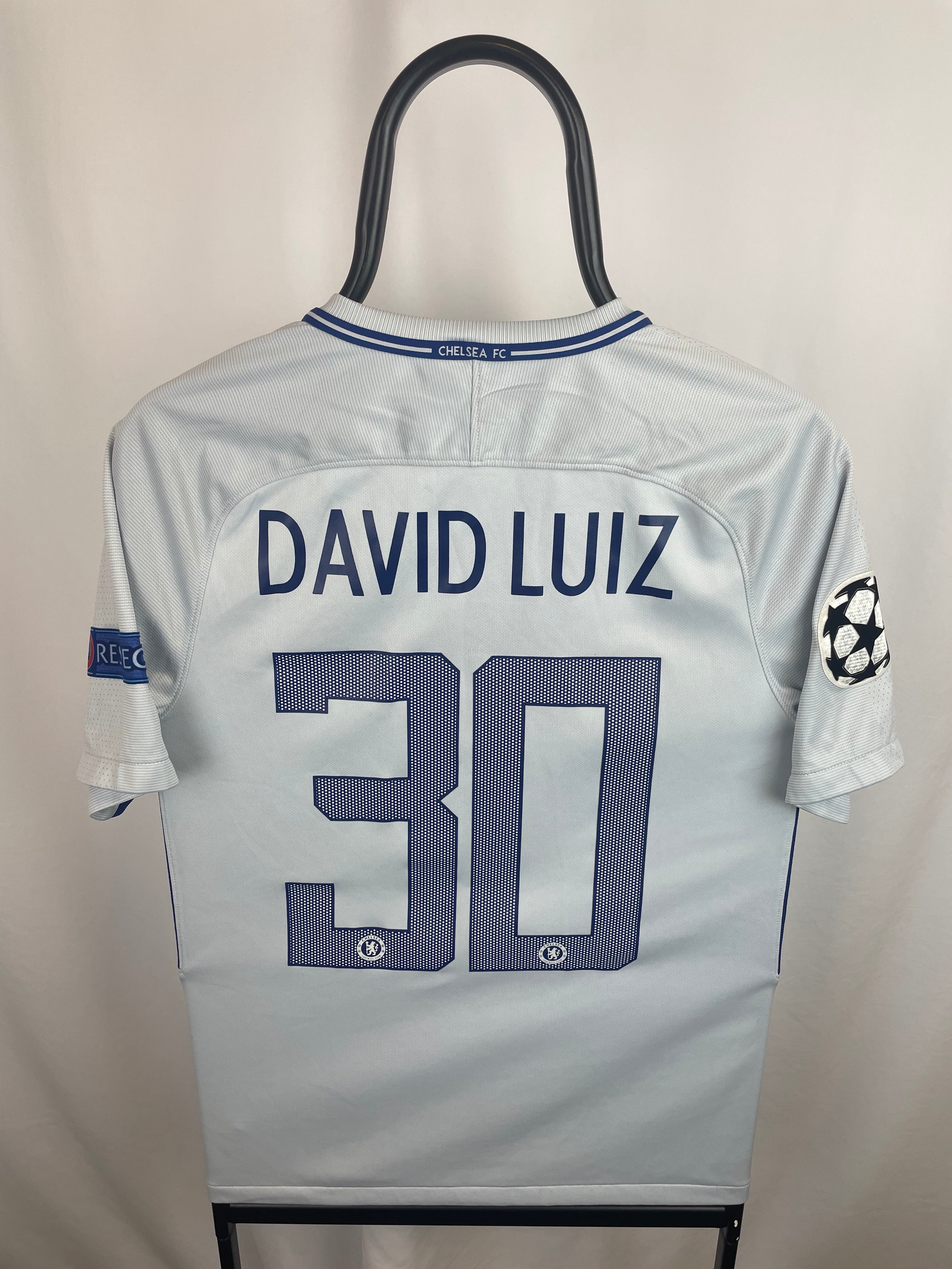 David Luiz Chelsea 17/18 udebanetrøje - S