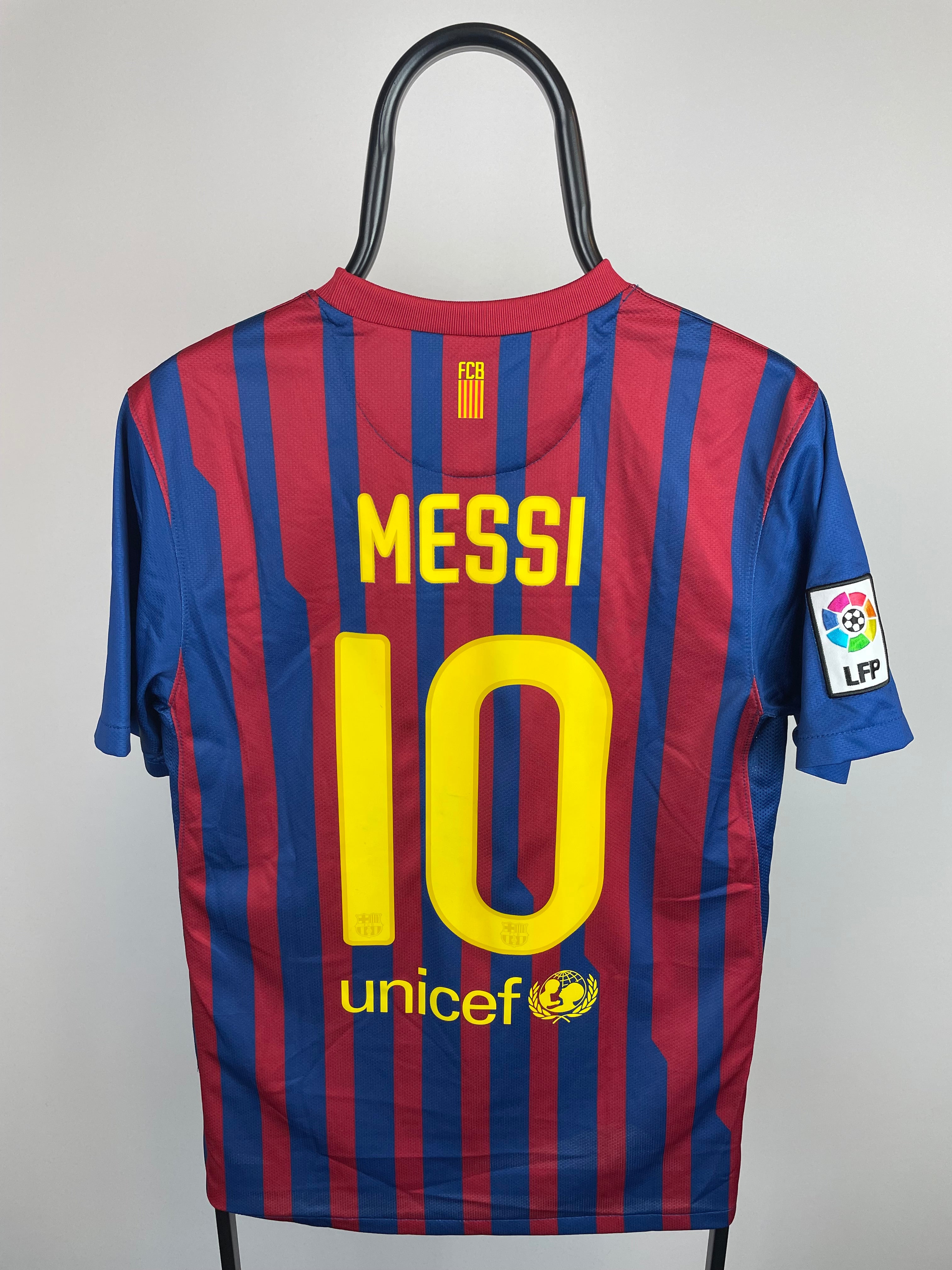 Lionel Messi FC Barcelona 11/12 hjemmebanetrøje - S