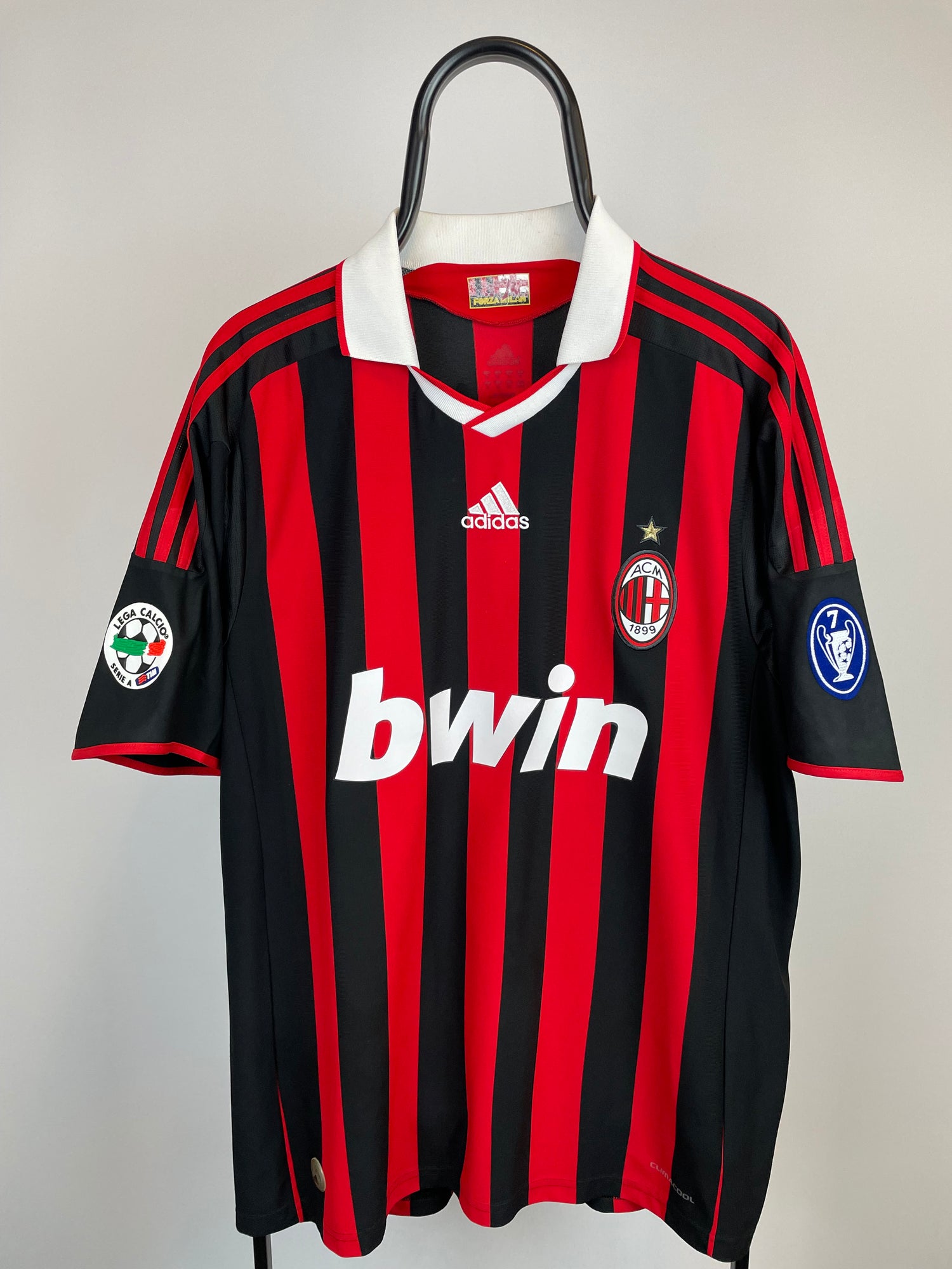 David Beckham AC Milan 09/10 hjemmebanetrøje - XL