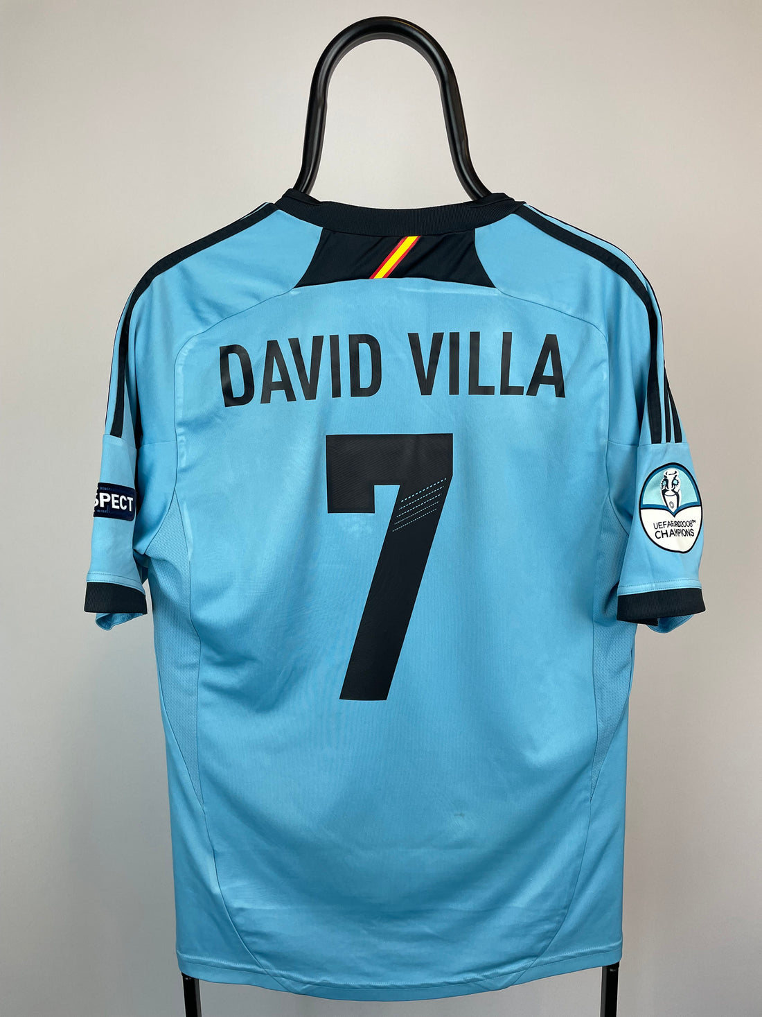 David Villa Spanien 2012 udebanetrøje - M