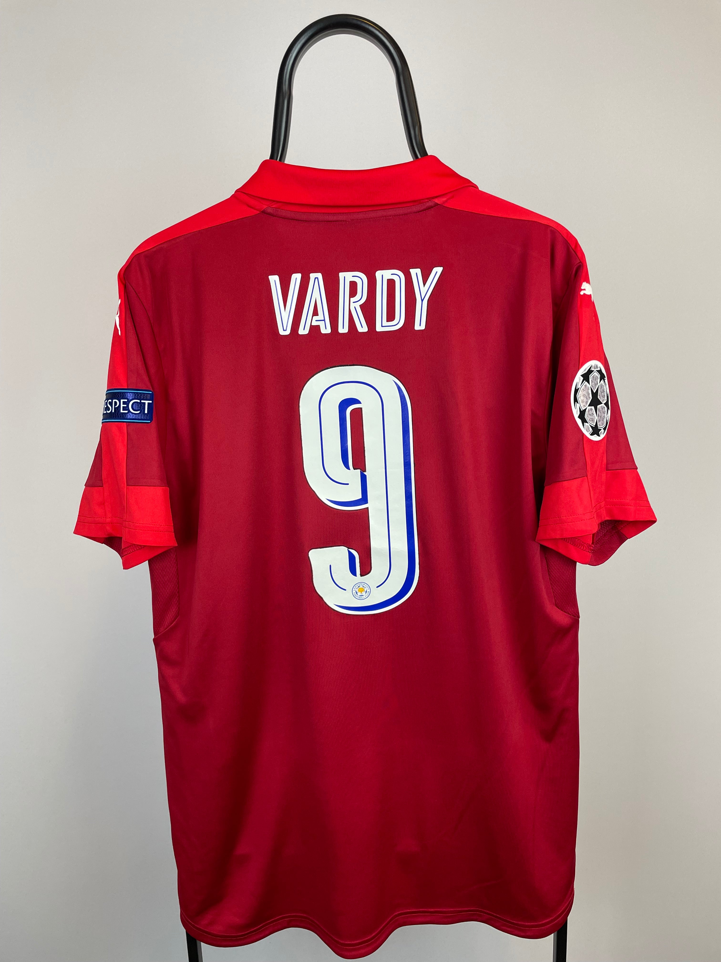 Jamie Vardy Leicester City 16/17 udebanetrøje - L