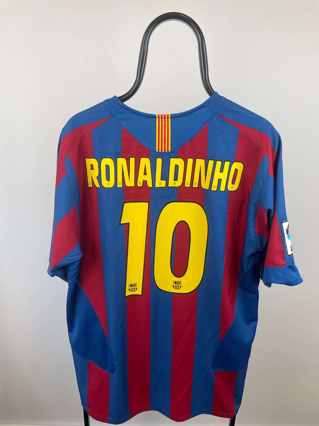 Ronaldinho Barcelona 05/06 hjemmebanetrøje - XL