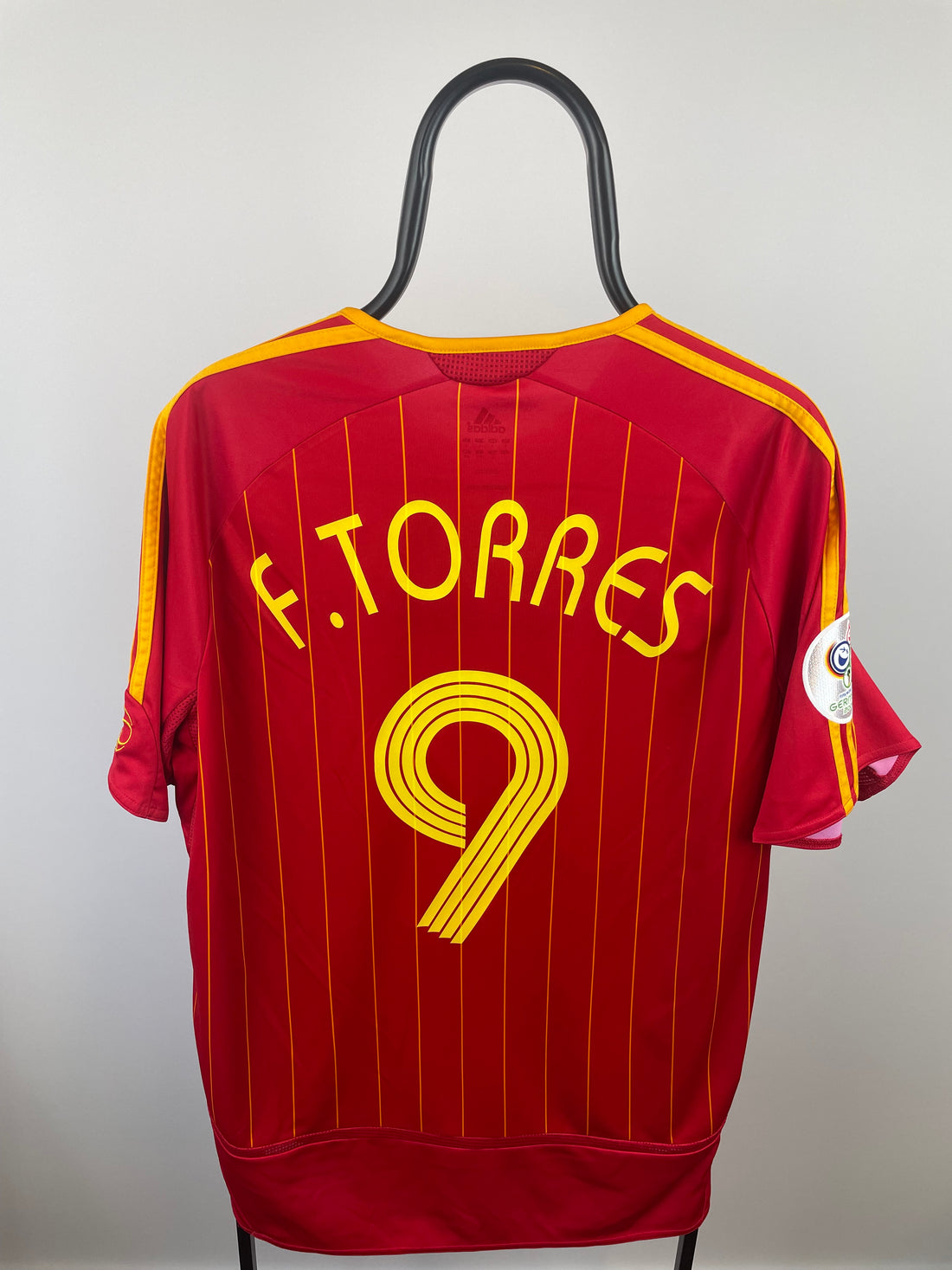 Fernando Torres Spanien 06/08 hjemmebanetrøje - L