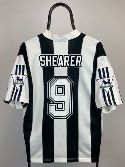 Alan Shearer Newcastle United 95/97 hjemmebanetrøje - L