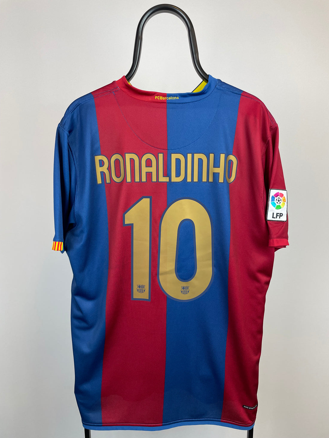 Ronaldinho FC Barcelona 06/07 hjemmebanetrøje - XL