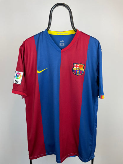 Ronaldinho FC Barcelona 06/07 hjemmebanetrøje - XL