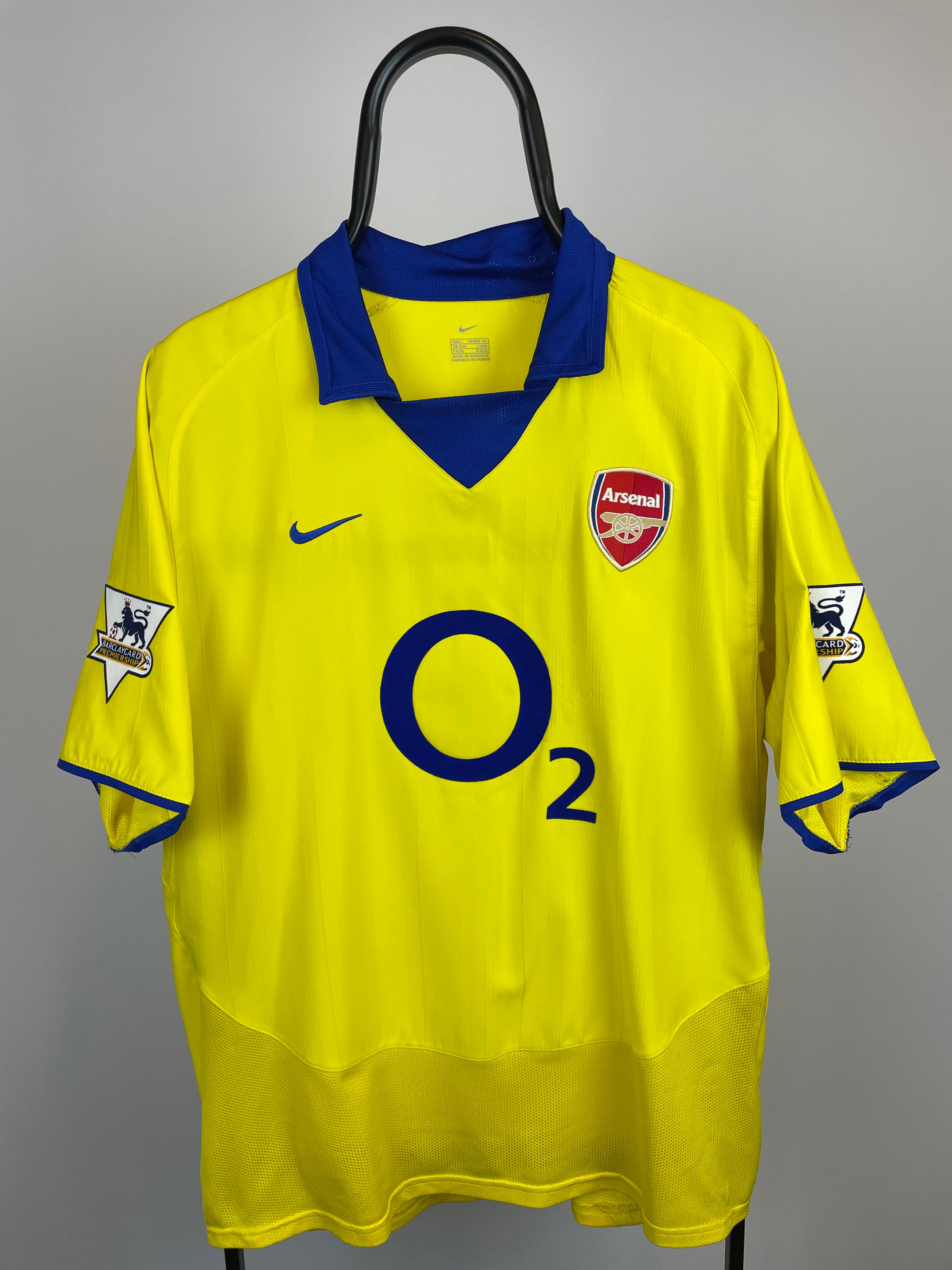 Dennis Bergkamp Arsenal 03/04 udebanetrøje - L